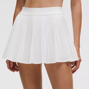 NWT Lululemon Varsity HR Pleated Tennis Skirt
